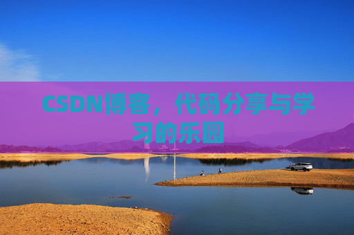 CSDN博客,代码分享与学习的乐园